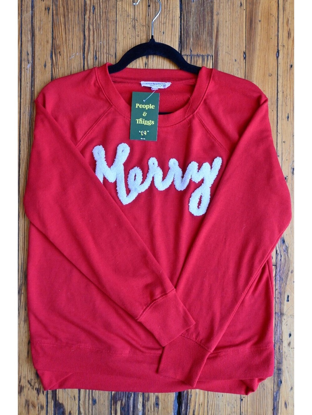 Workshop Red Mrry Crewneck